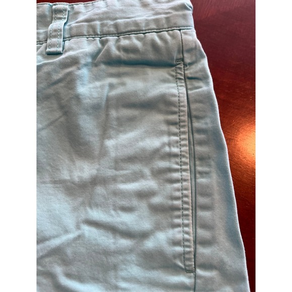 Vineyard Vines Whale Logo Chino Shorts Teal Size 30 - Picture 4 of 6